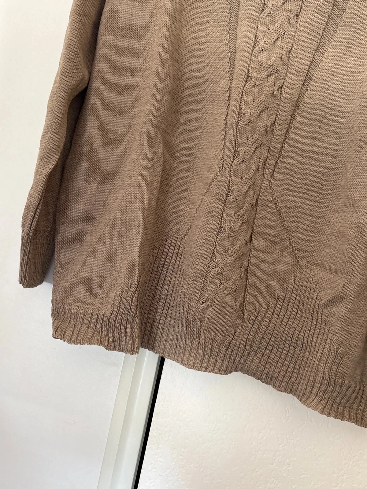 Suéter de cuello redondo marrón talla 44 Mona – photo 2